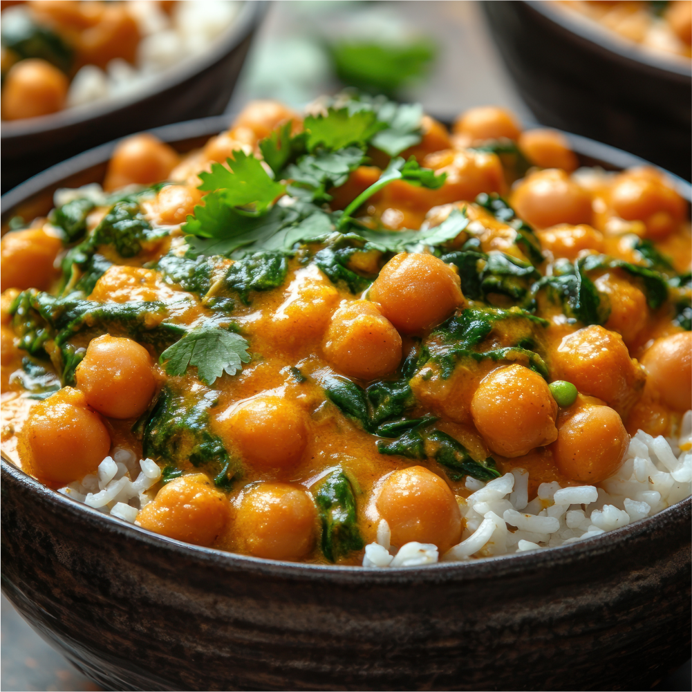Coconut Curry Chickpeas